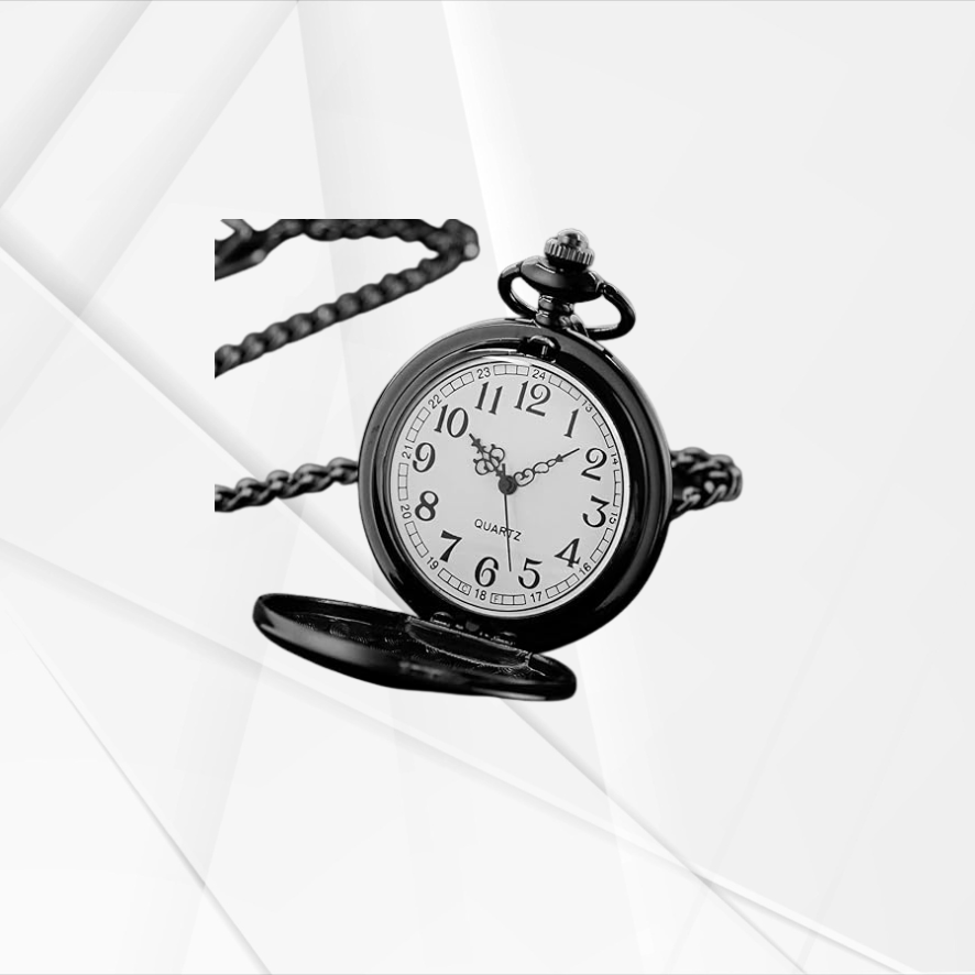 Engraved pocket watch