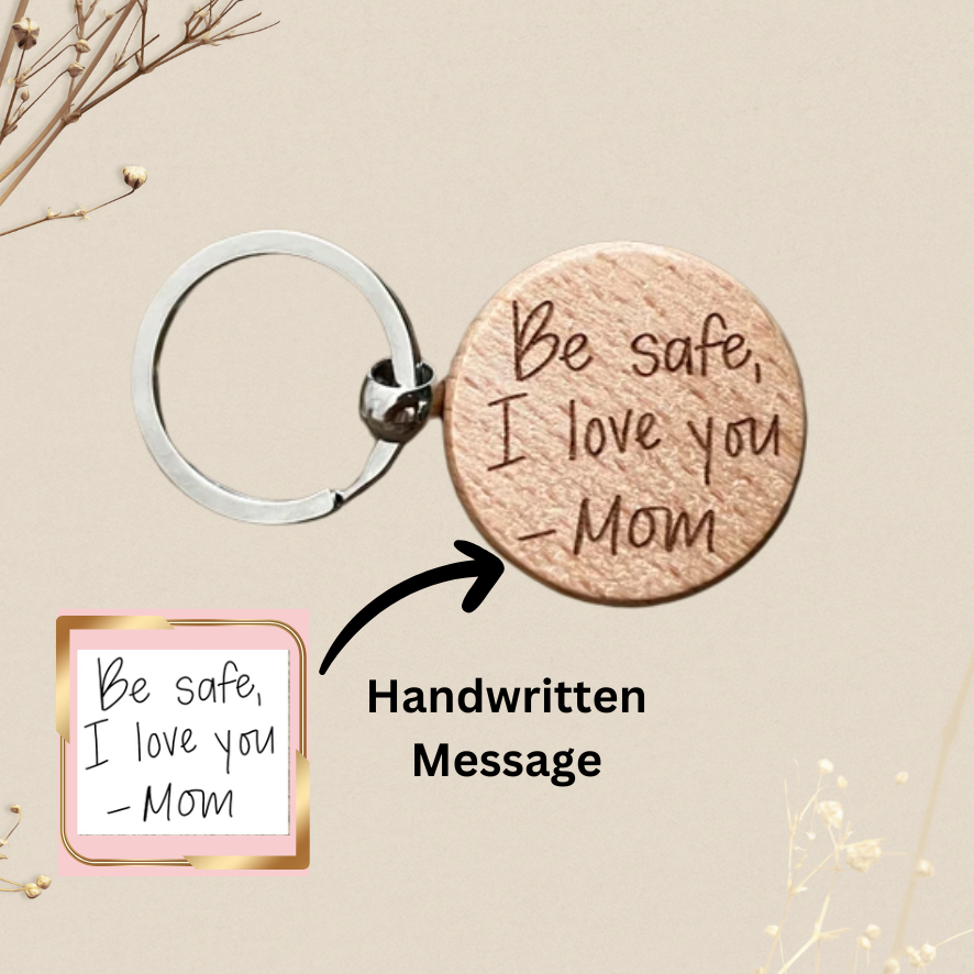 Engraved Wood keychains