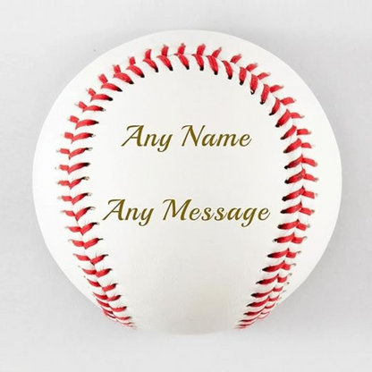Engraved Baseball