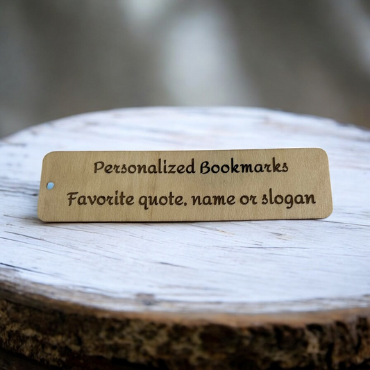 Wooden Bookmark