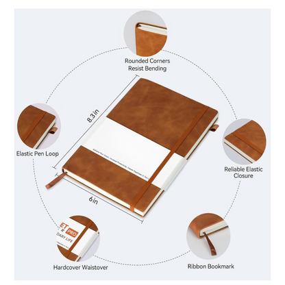 PU leather Writing Joural