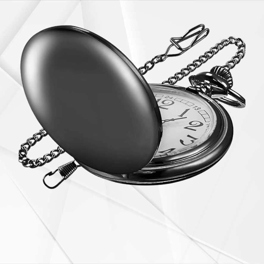 Engraved pocket watch