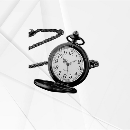Engraved pocket watch