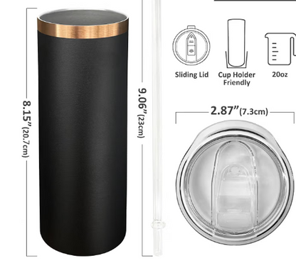 Personalized Dual-Tone Tumbler 20 oz
