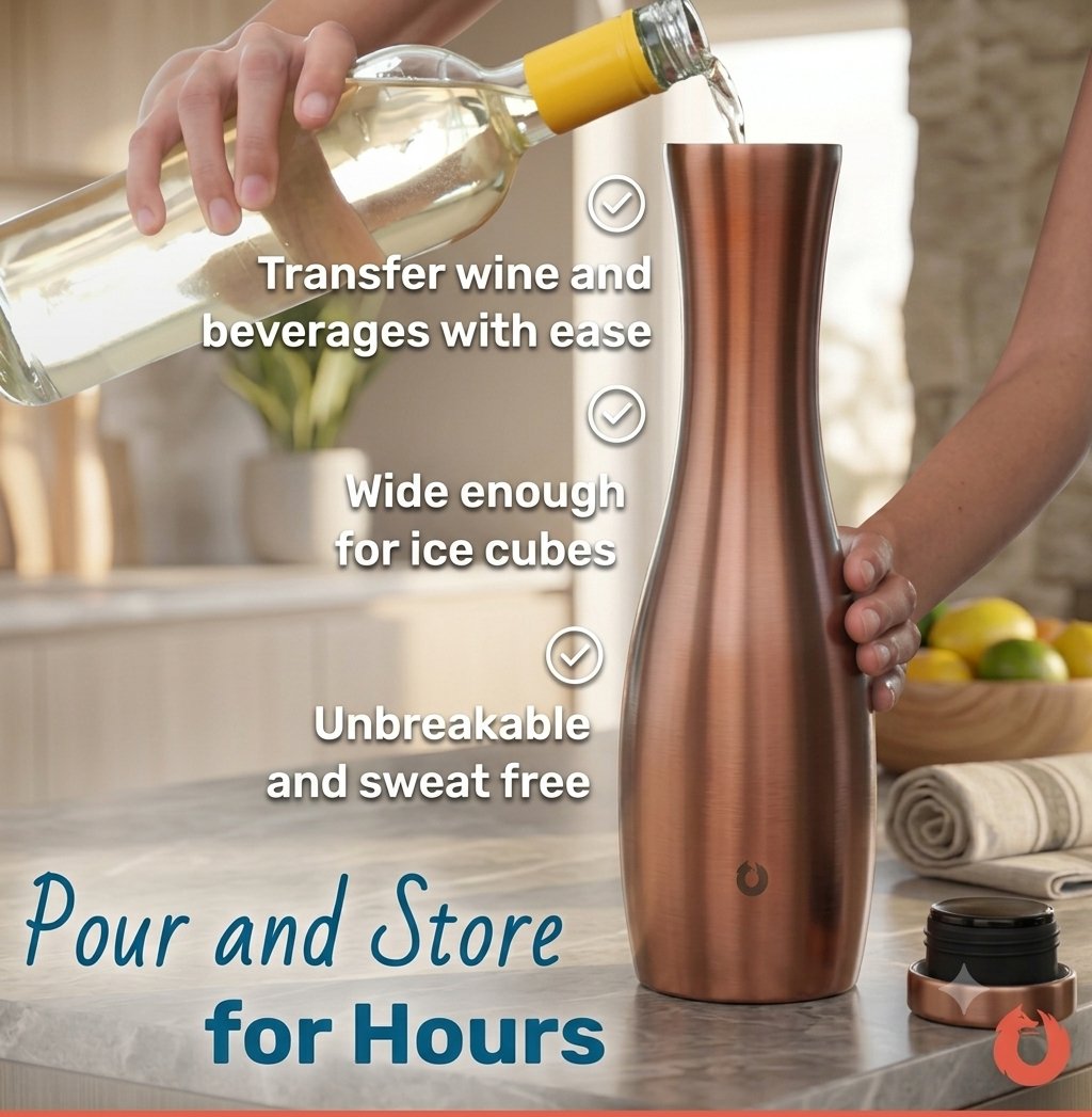 Personalized Wine Carafe and Glass Gift Set