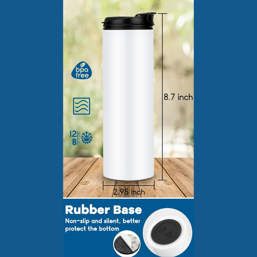 Stainless Steel Insulated water bottle With Straw