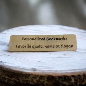 Wooden Bookmark