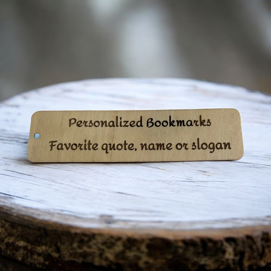 Wooden Bookmark