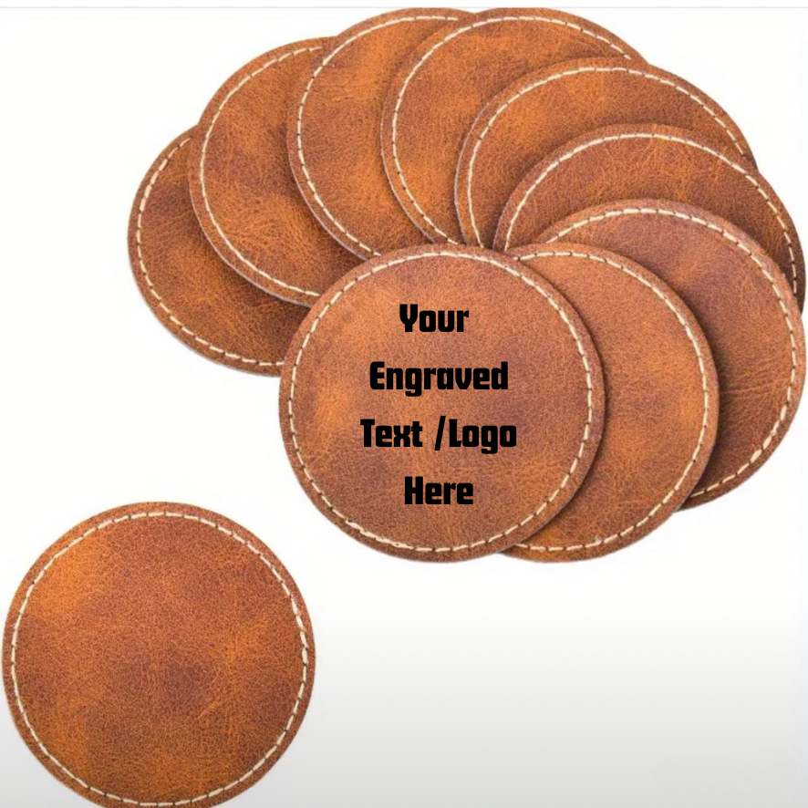 Bagpack leather patch Tag