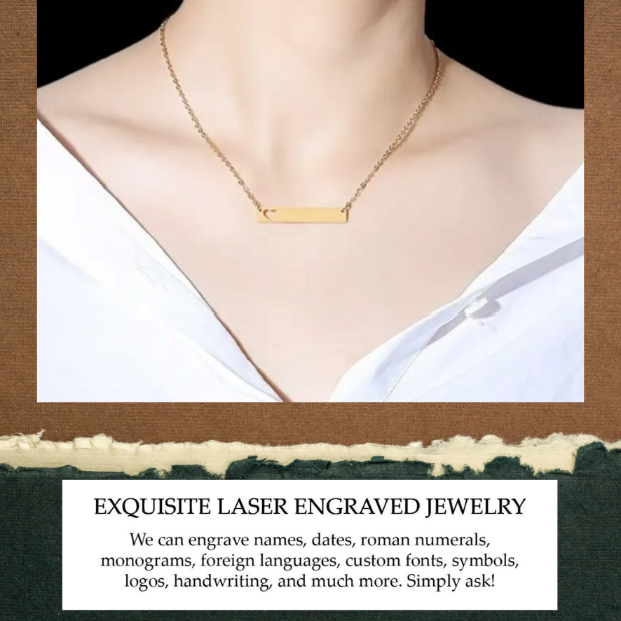 Heart Bar Necklace